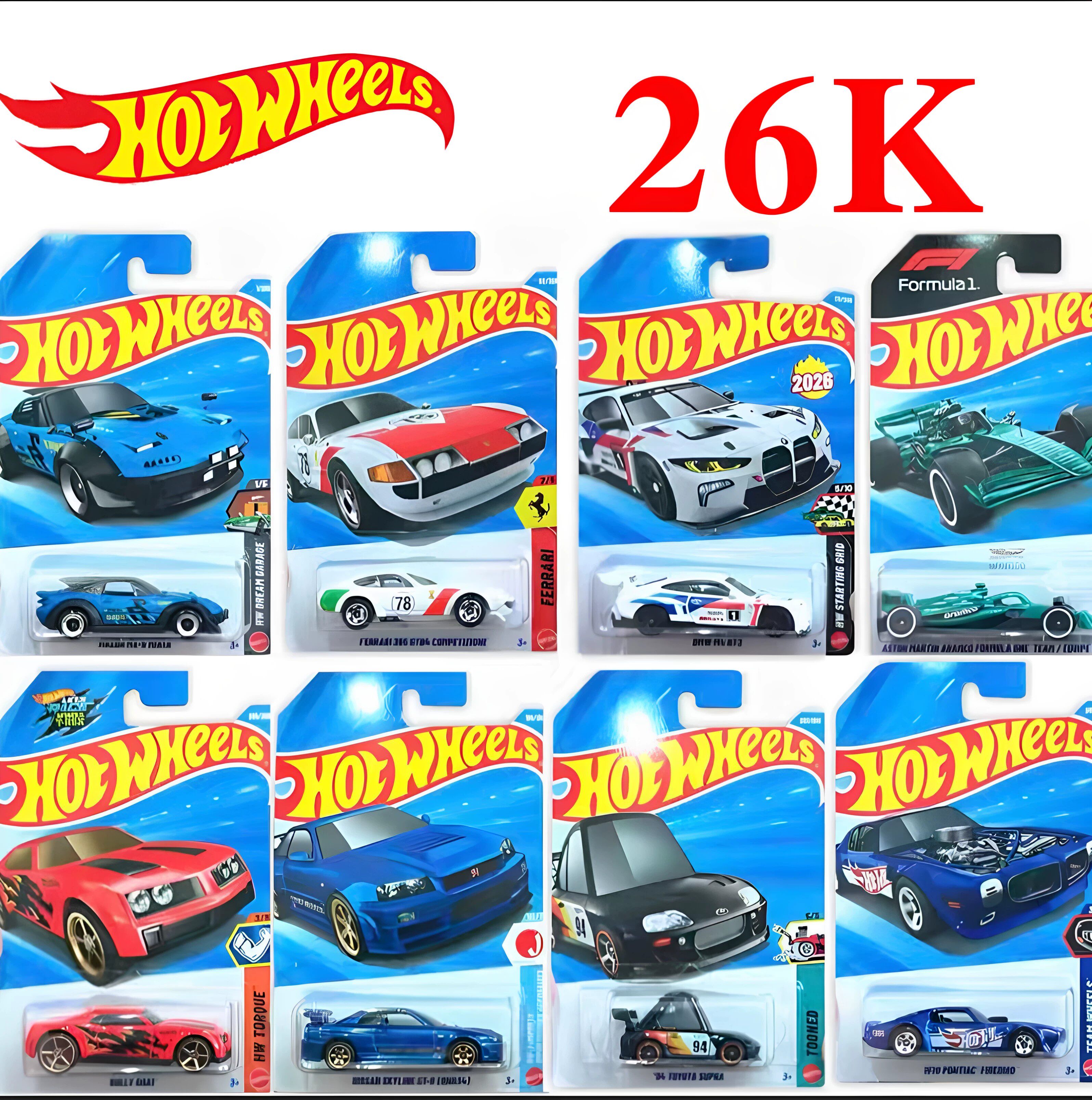Die Cast Car 1 64 - Hot Wheels C4982 2026K Batch 1:64