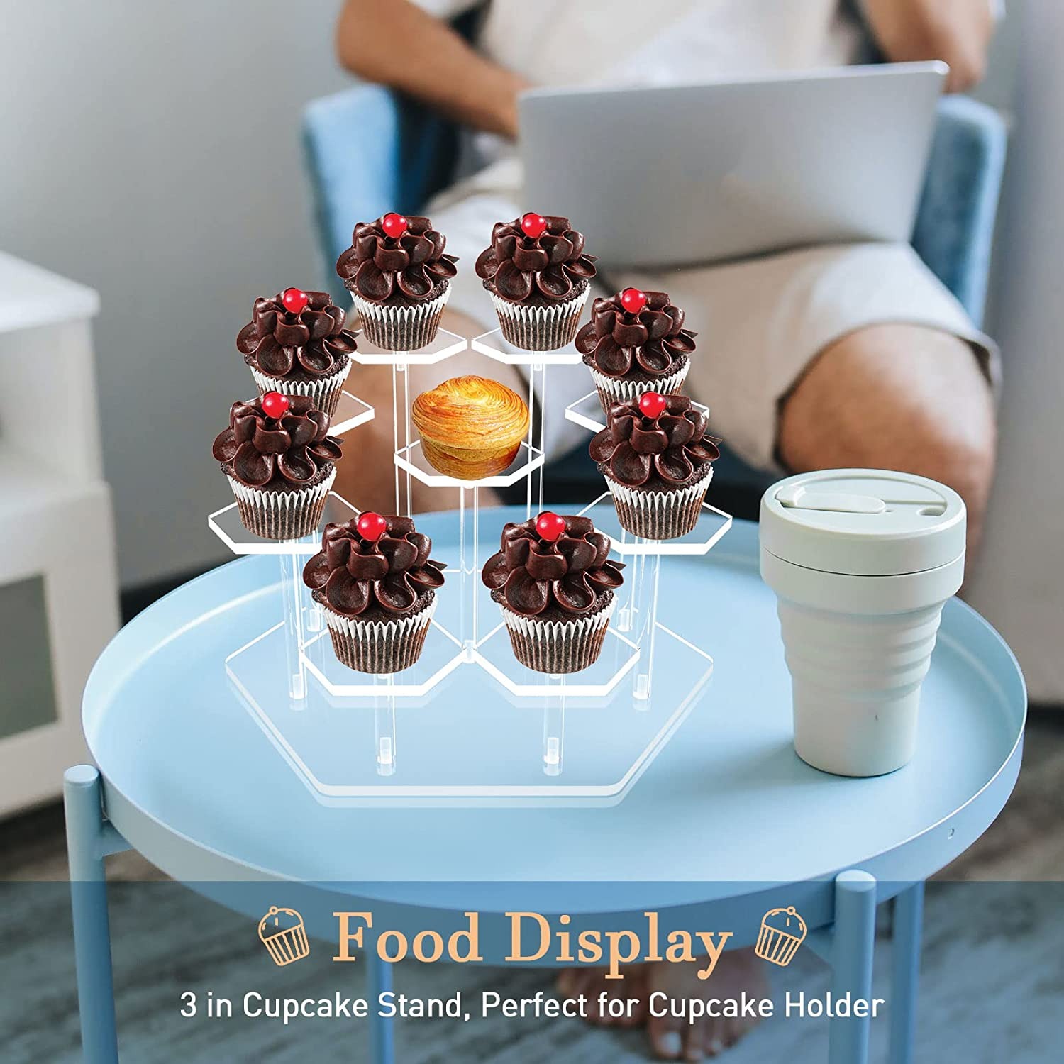 8/9 Tier Acrylic Display Stand - đánh giá và giá Display Risers Set