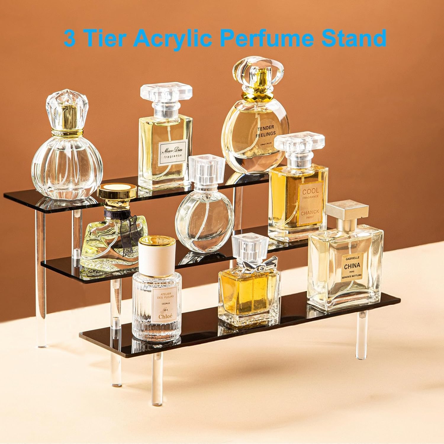 3 Tier Perfume Organizer Stand - đánh giá và giá Pop Display Shelf