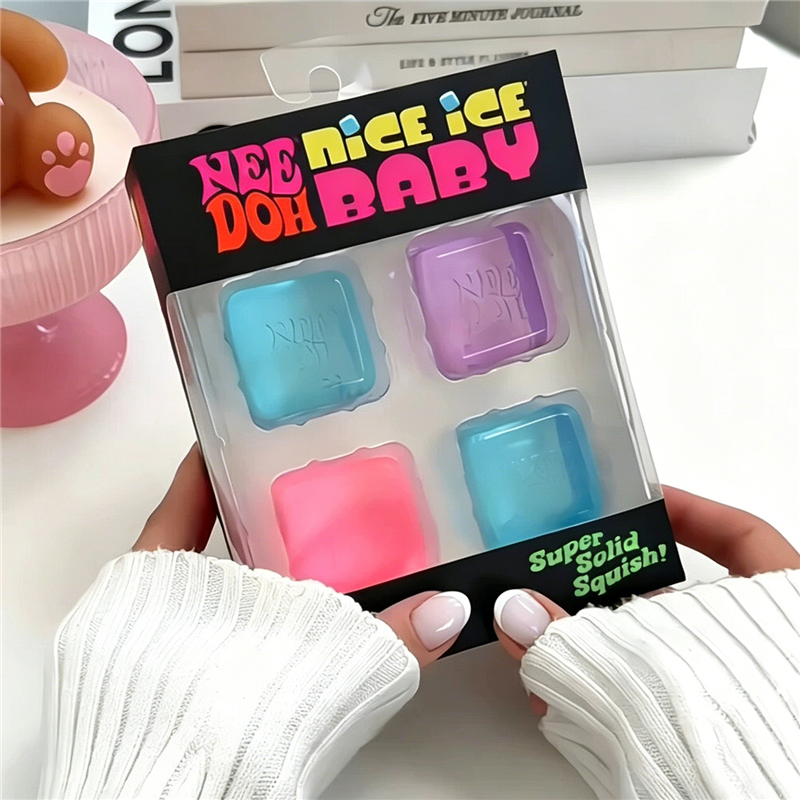 @Nee doh Teenie Nice Ice Cube  - đánh giá và giá Fidget Cube Original