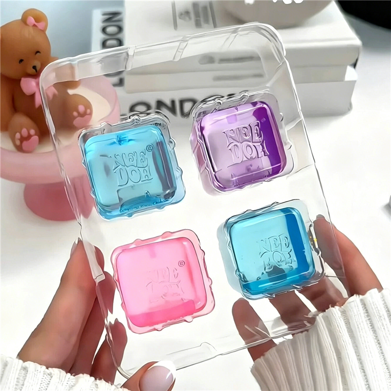 @Nee doh Teenie Nice Ice Cube  - đánh giá và giá Fidget Cube Original