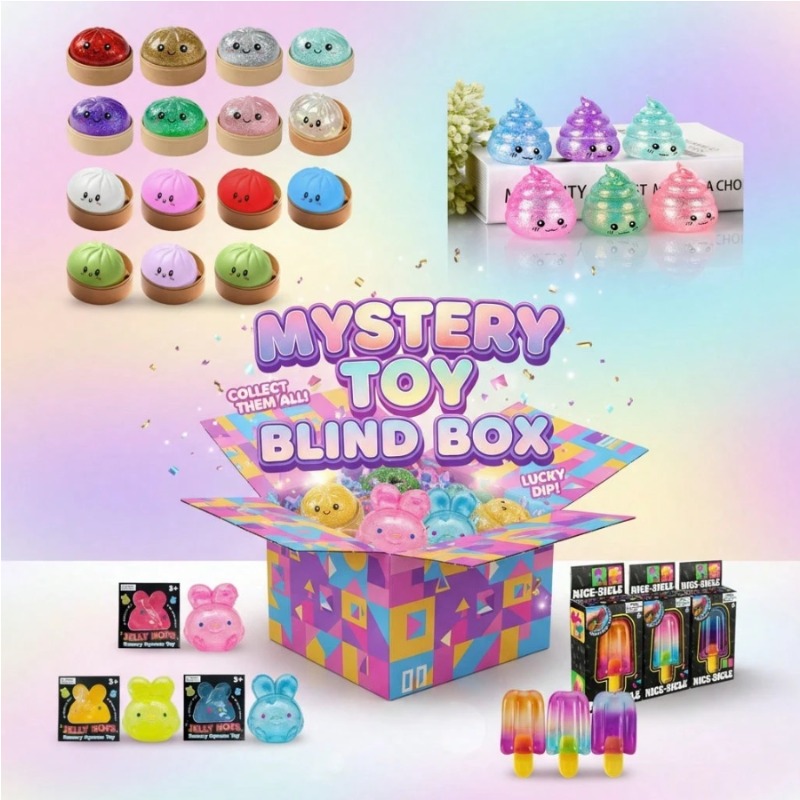 Funny Cute Squishy Blind Box – - đánh giá và giá Mystery Box Blind Bag