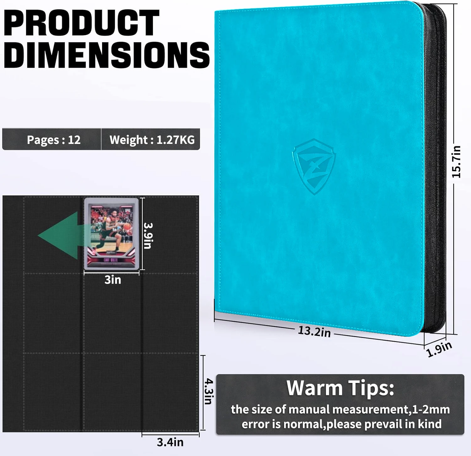 Card Binder, 9-Pocket Trading  - đánh giá và giá Trading Card Binder