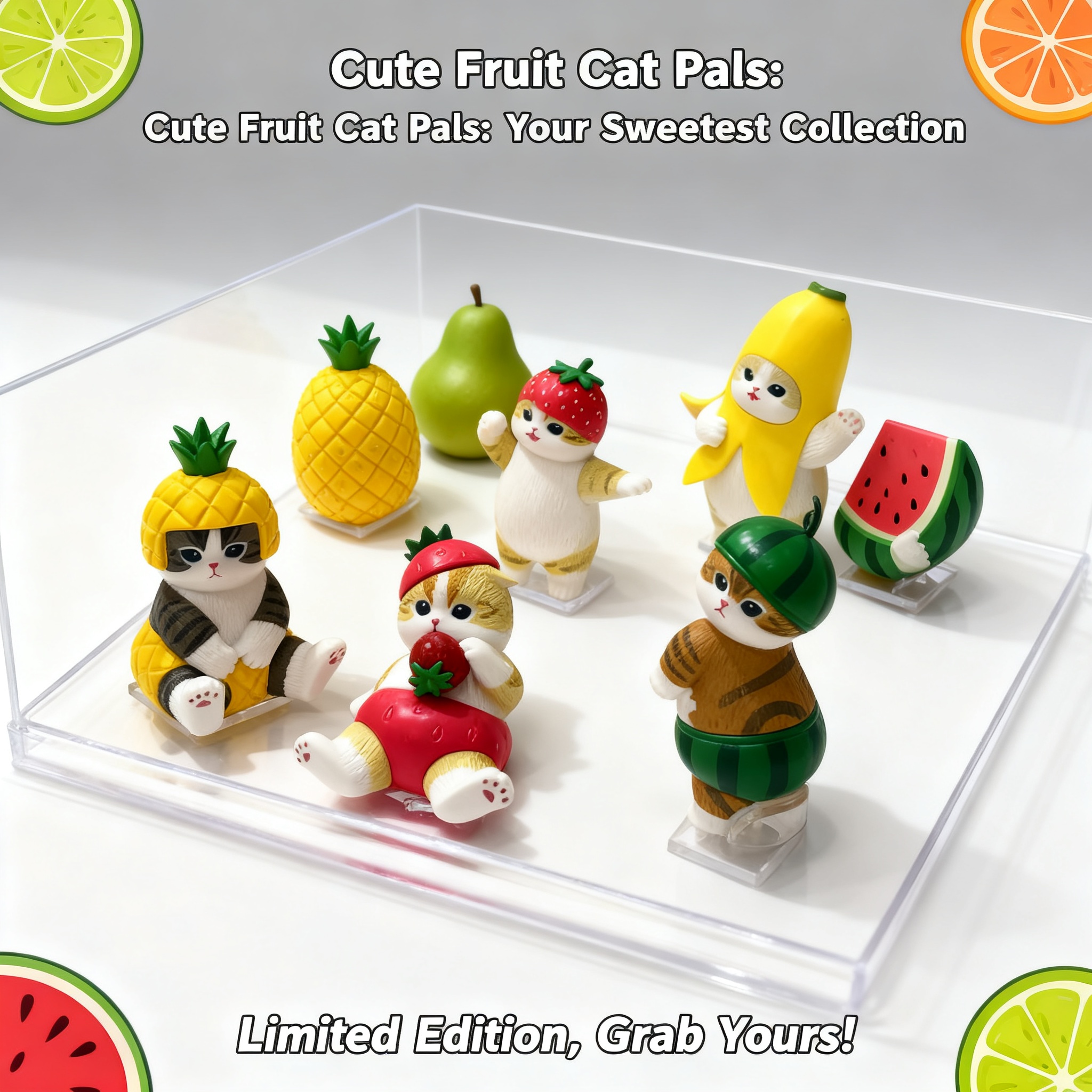 Mofusand Shark Cat Bee Fruit S - đánh giá và giá Mystery Box Blind Bag