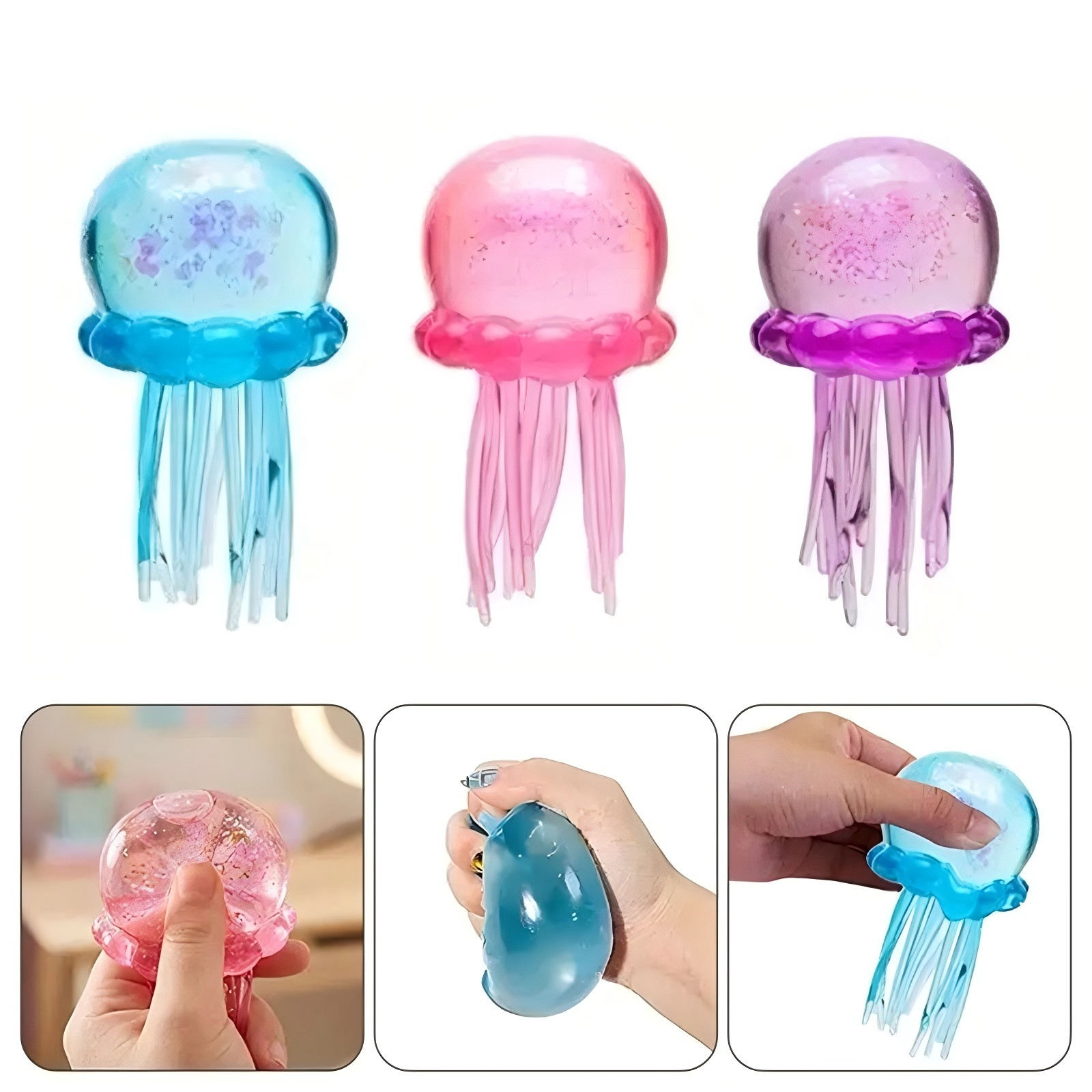 Trending Jellyfish Cube Squish - đánh giá và giá Fidget Cube Original