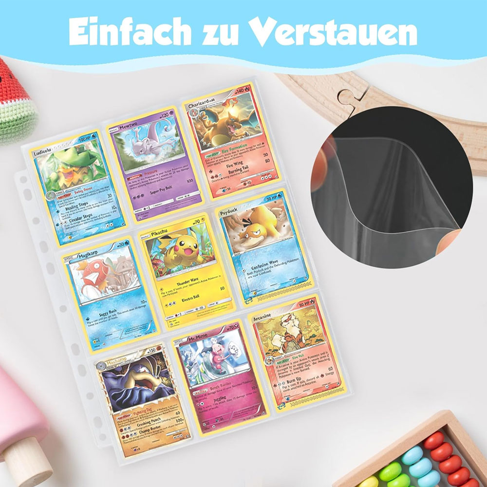 90 pockets trading card sleeve - đánh giá và giá Trading Card Binder
