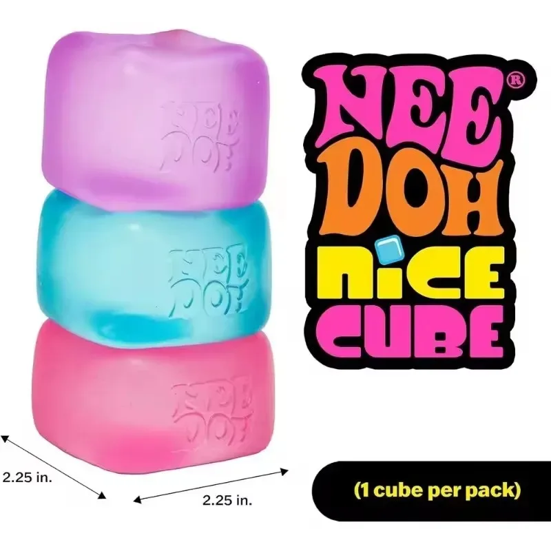 Squishy Schylling /Needoh Nice - đánh giá và giá Fidget Cube Original