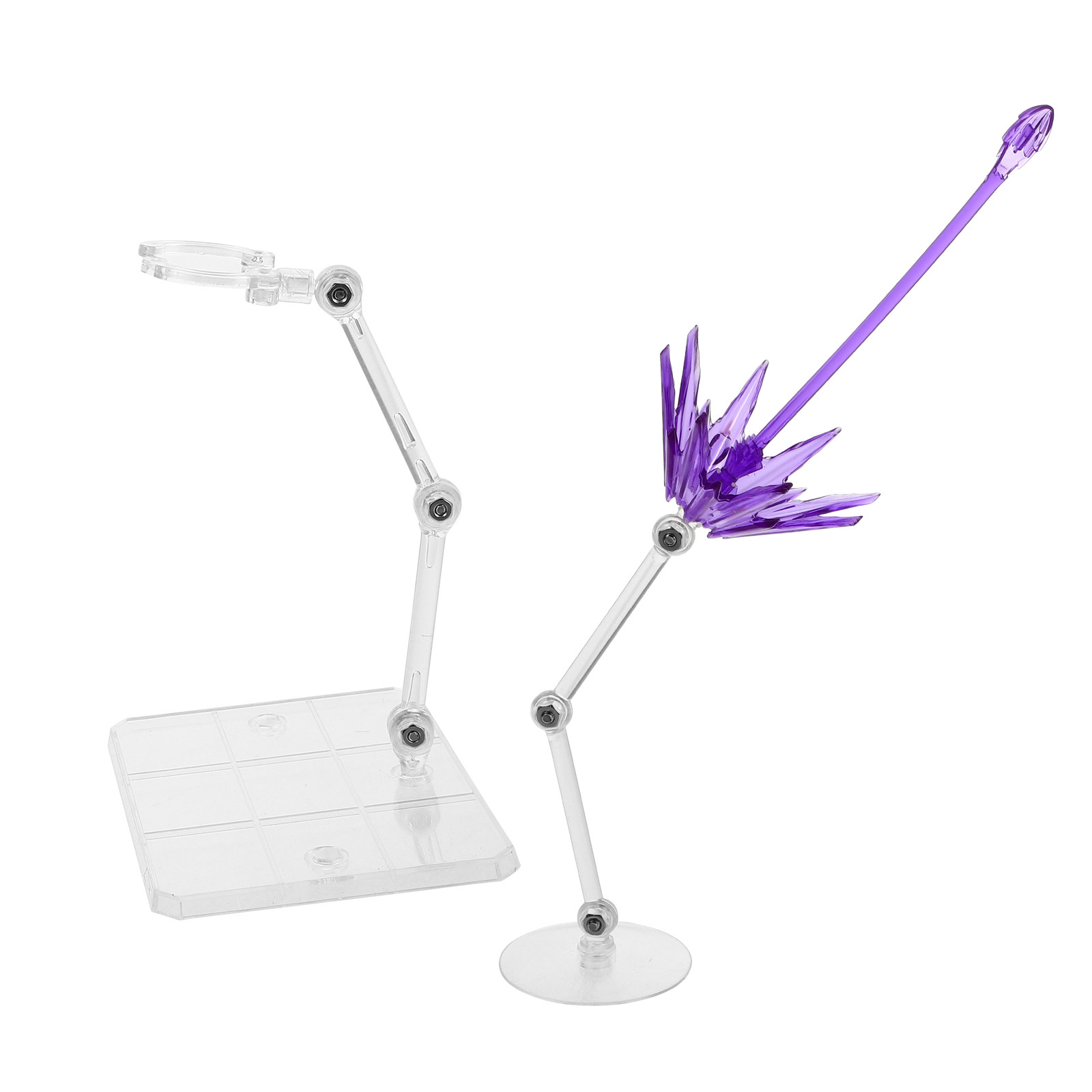 2Pcs Effect Parts Clear Plasti - đánh giá và giá Action Figure Stand