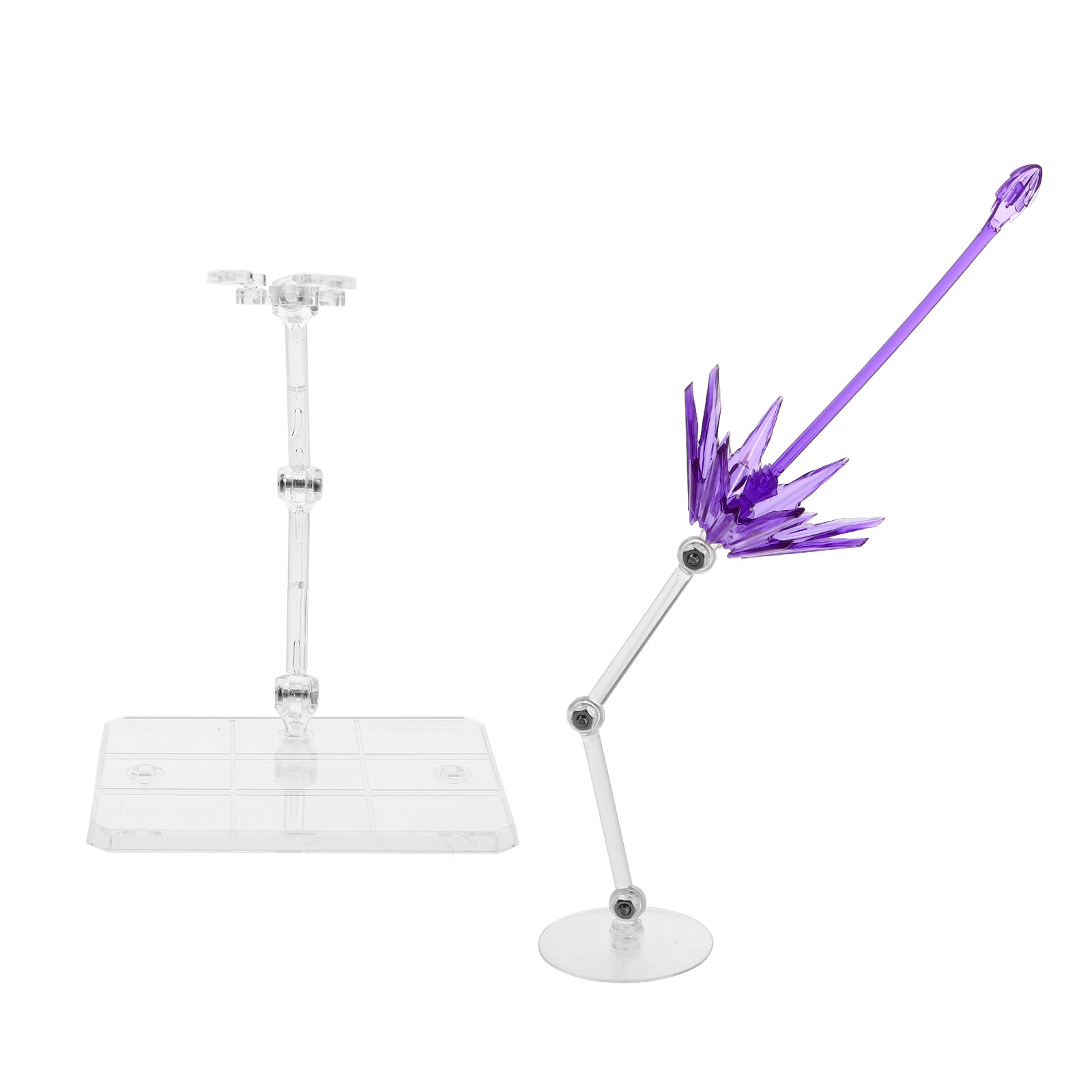 2Pcs Effect Parts Clear Plasti - đánh giá và giá Action Figure Stand