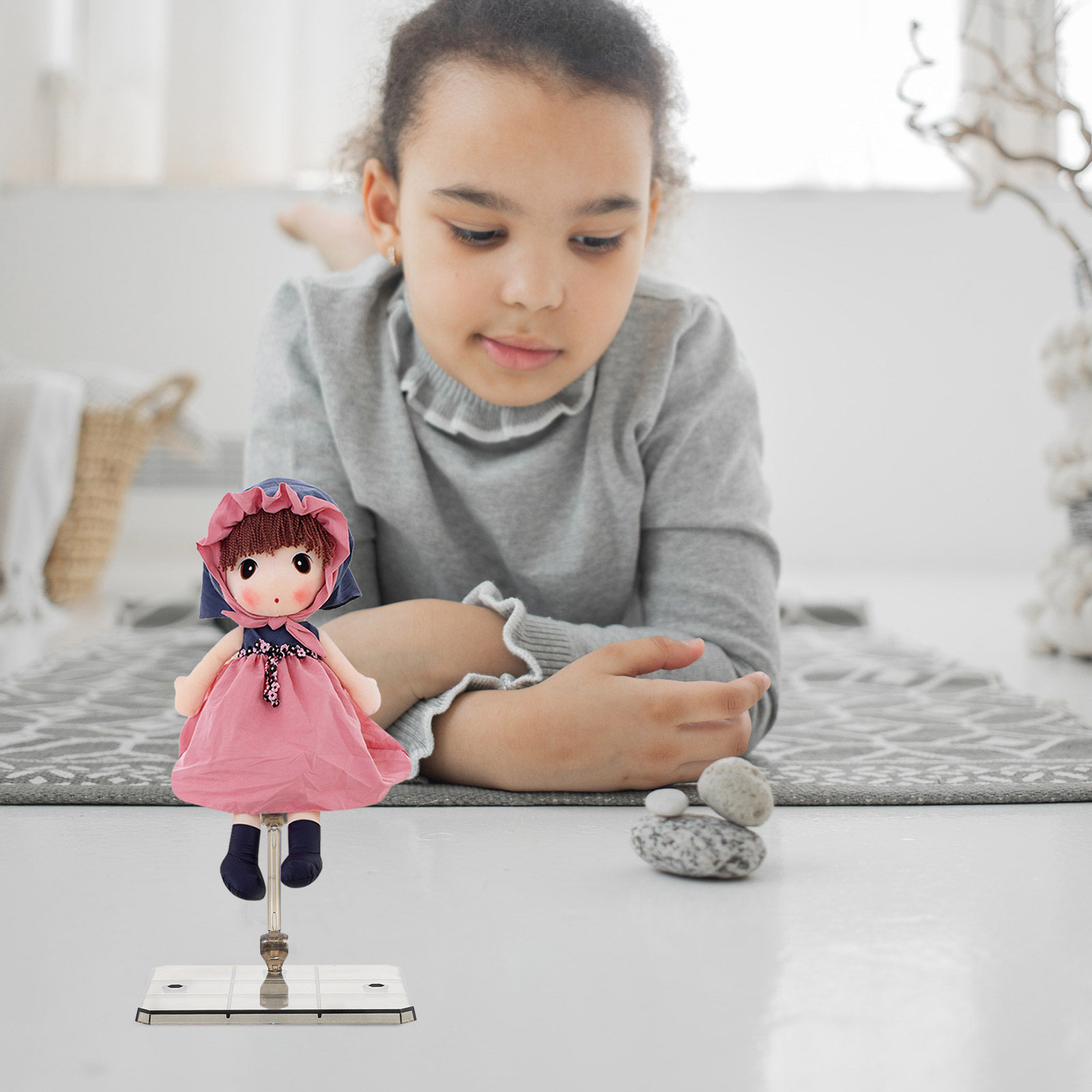 3Pcs Adjustable Plastic Action - đánh giá và giá Action Figure Stand