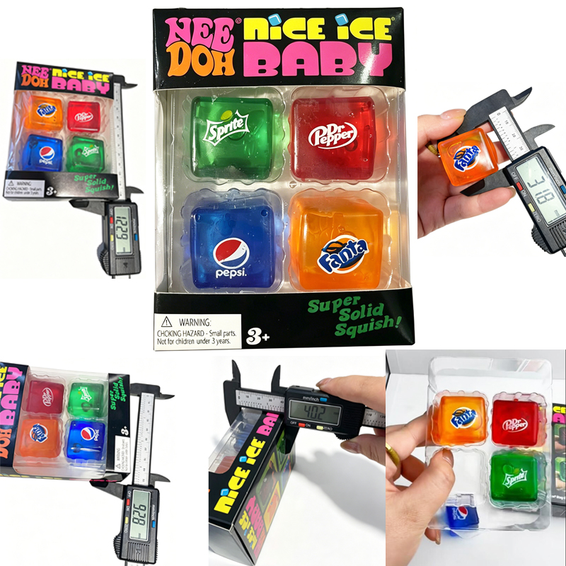 Squishy Schylling NeeDoh Nice  - đánh giá và giá Fidget Cube Original