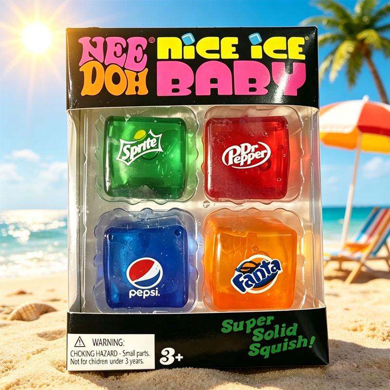 Squishy Schylling NeeDoh Nice  - đánh giá và giá Fidget Cube Original