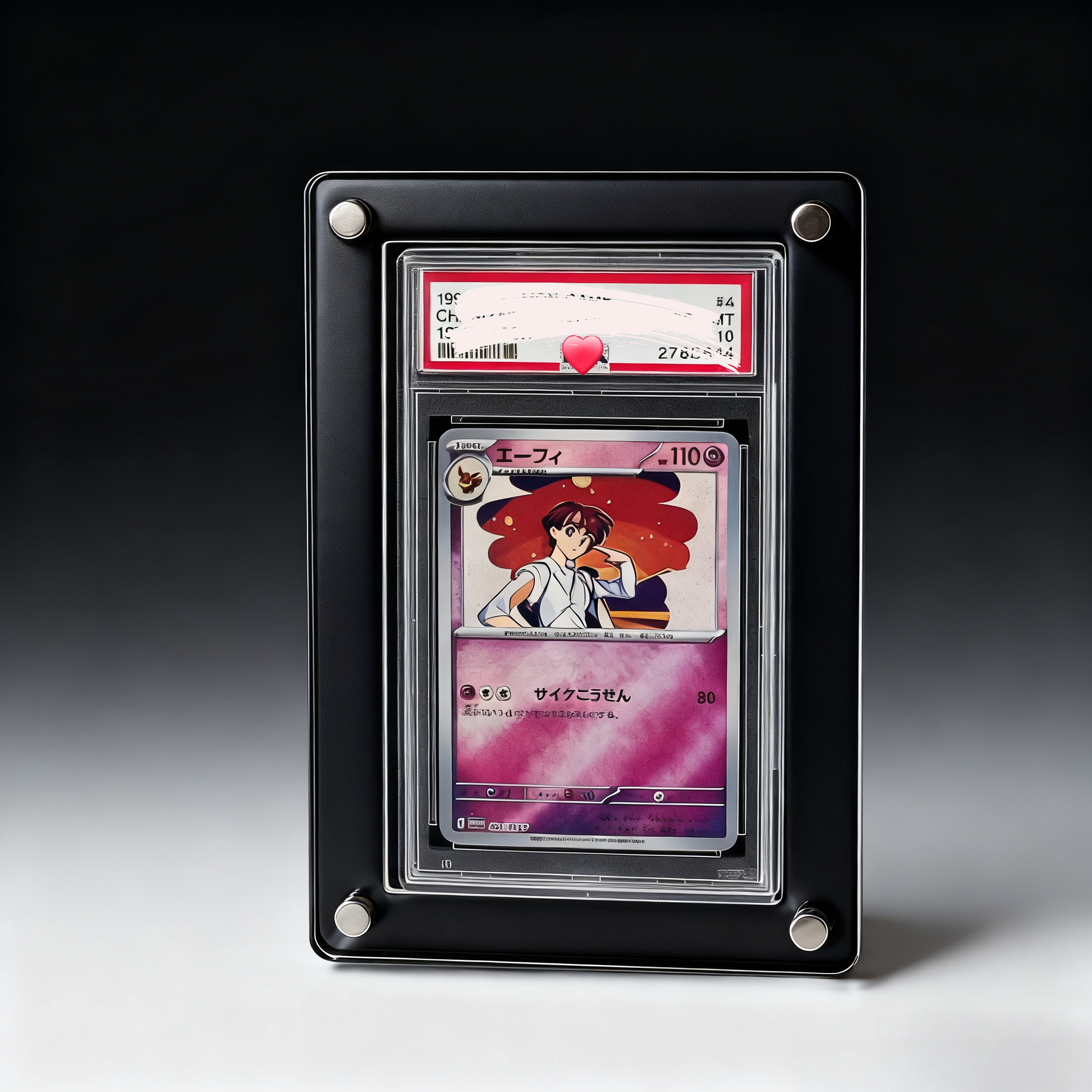 1-Slot Graded Card Stand Black - đánh giá và giá Graded Card Display