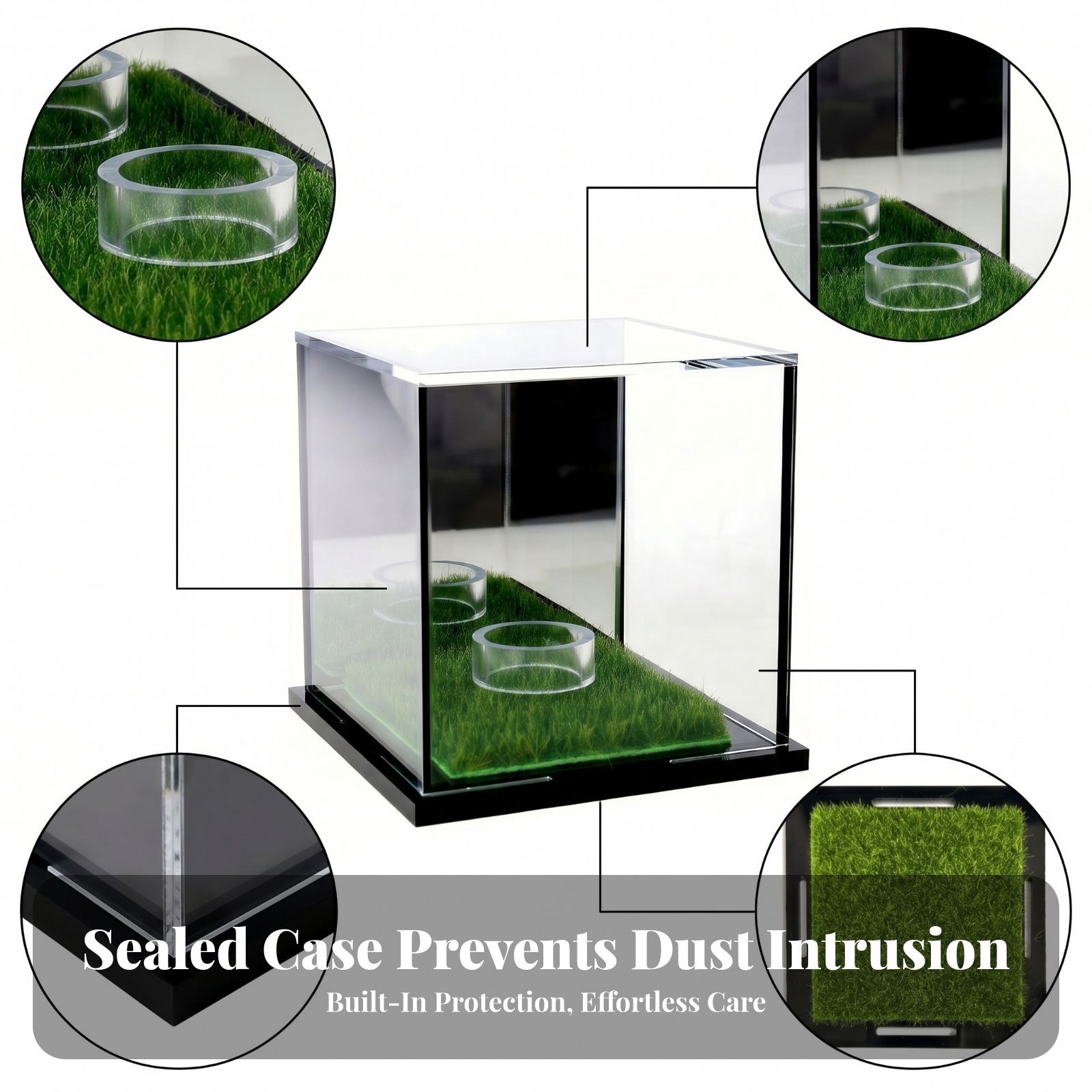 Acrylic Display Case Easy to C - đánh giá và giá Display Case Acrylic