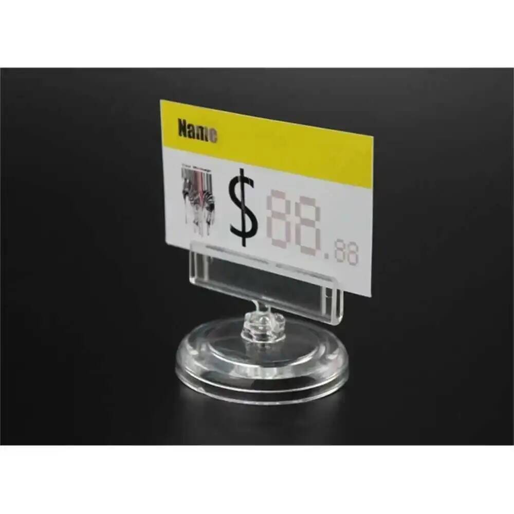 Small Card Holder Stand Clear  - đánh giá và giá Pop Display Shelf