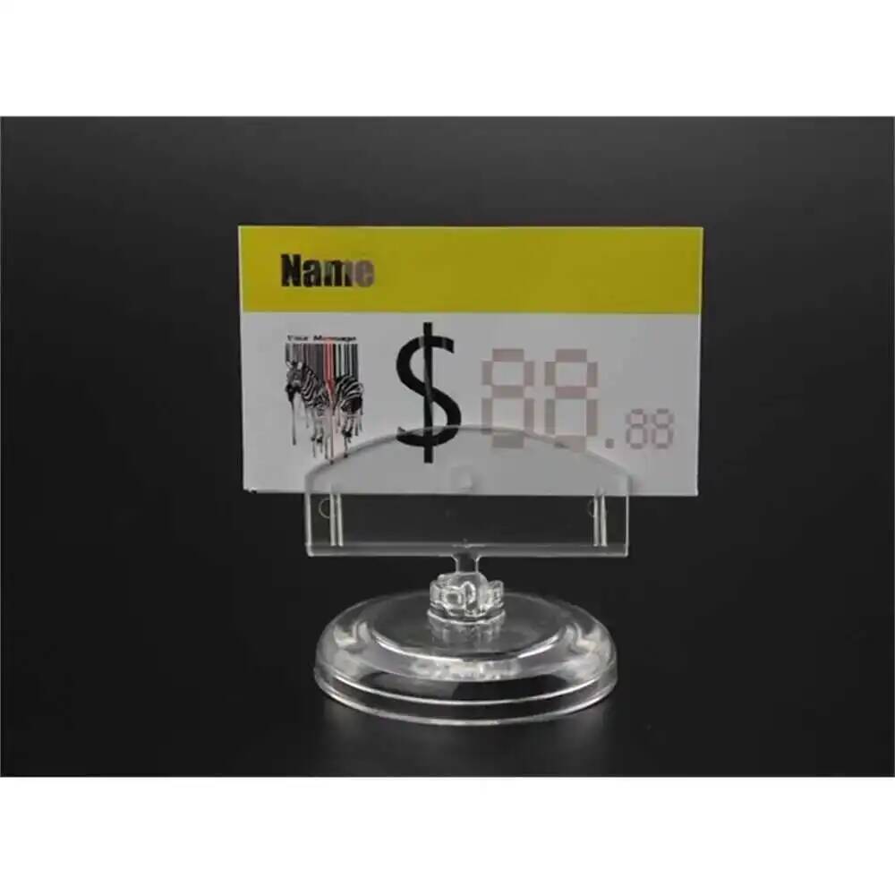 Small Card Holder Stand Clear  - đánh giá và giá Pop Display Shelf