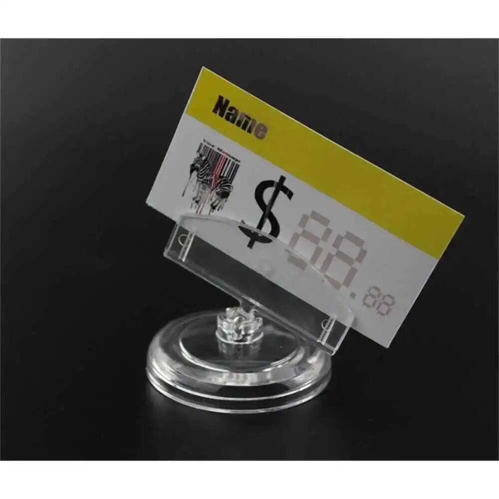 Small Card Holder Stand Clear  - đánh giá và giá Pop Display Shelf
