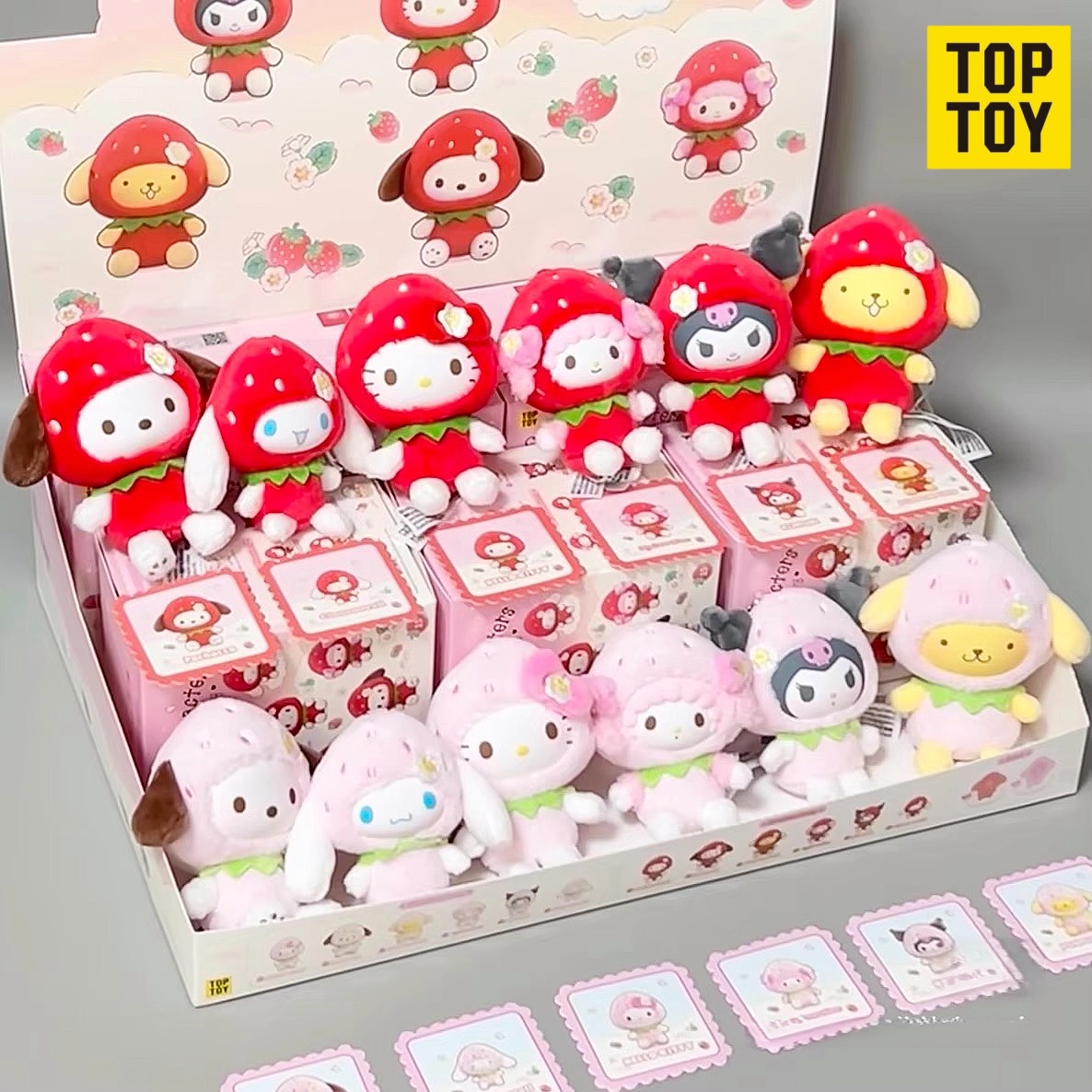 Authentic Toptoy Sanrio Strawb - đánh giá và giá Vinyl Figure Blank