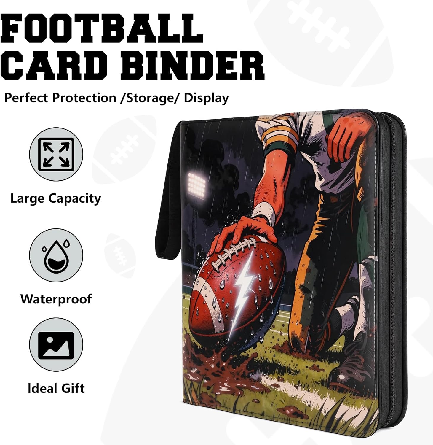 Football Card Binder 9-Pocket  - đánh giá và giá Trading Card Binder