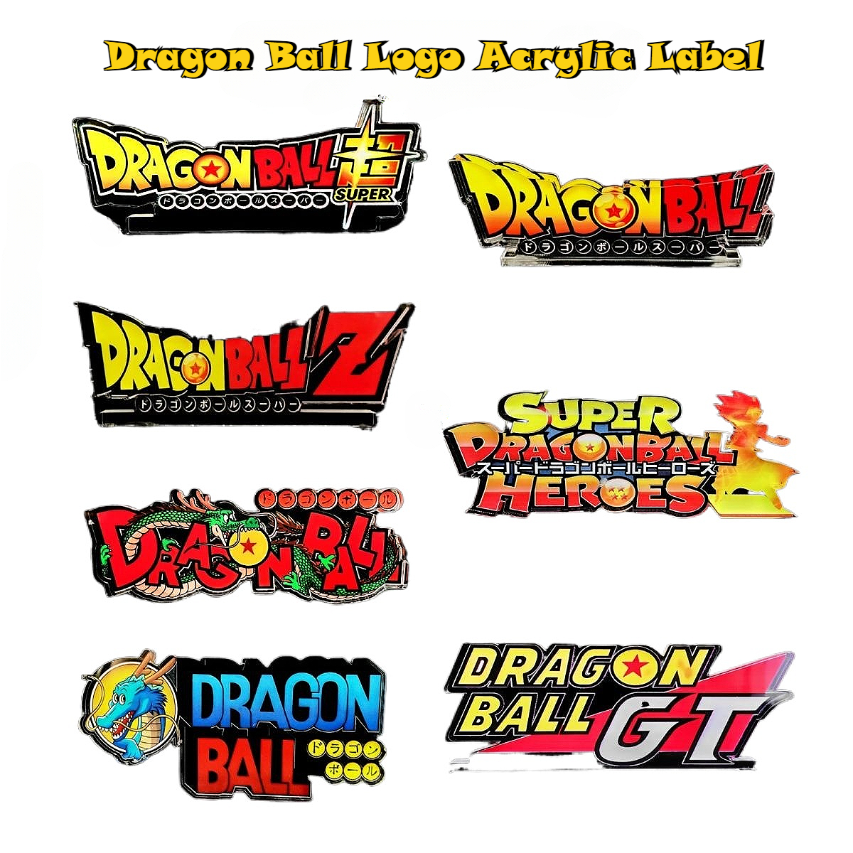 Anime Dragon Ball LOGO Base Wh - đánh giá và giá Action Figure Stand