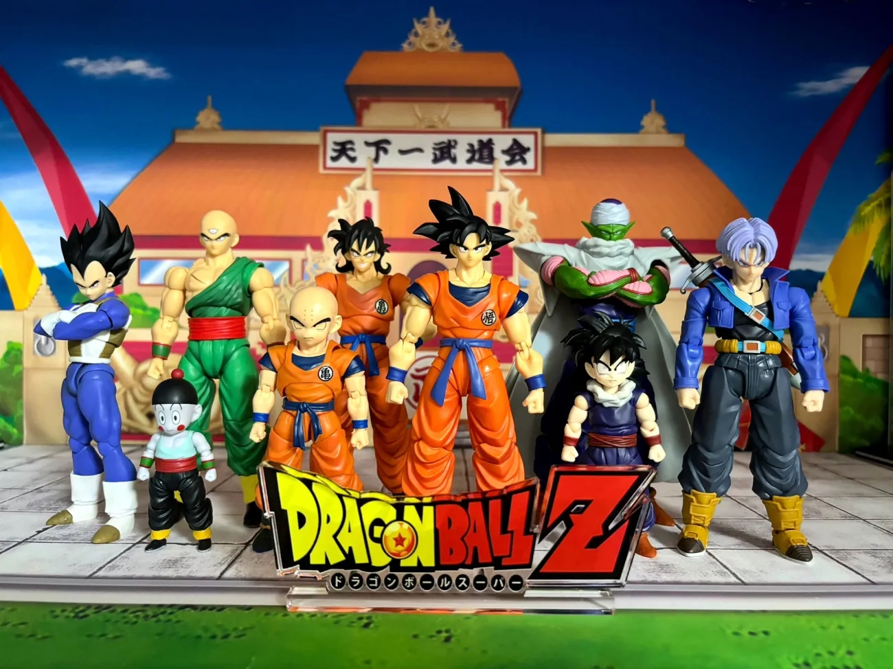 Anime Dragon Ball LOGO Base Wh - đánh giá và giá Action Figure Stand