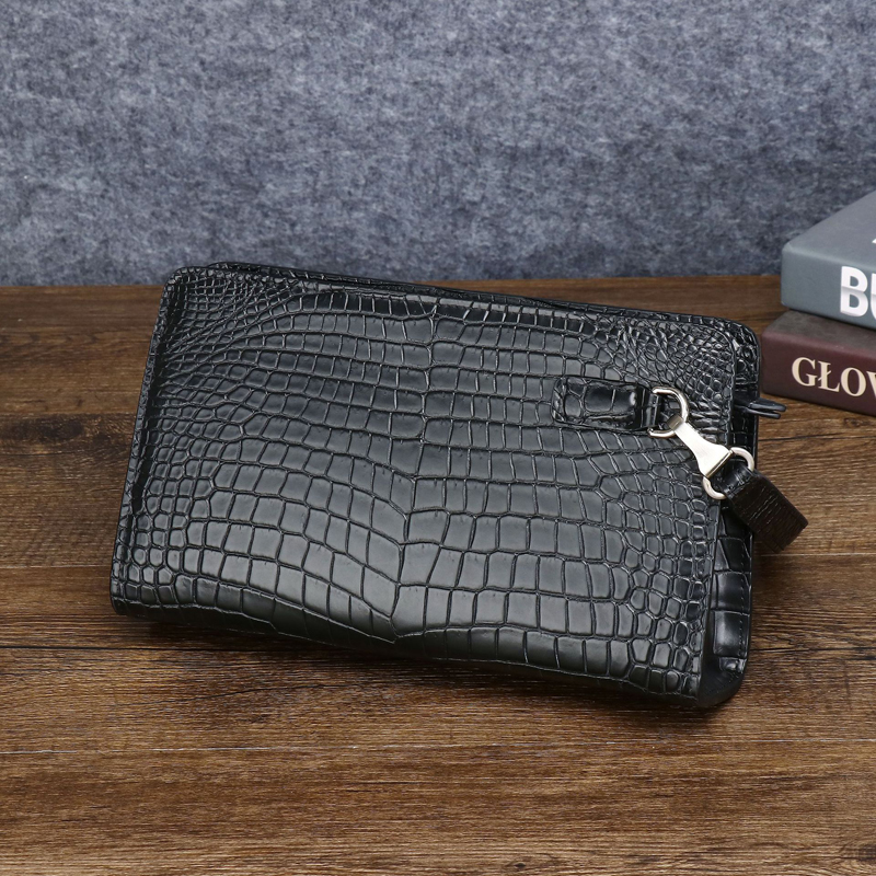 Men's Genuine Leather Clutch B - đánh giá và giá Card Top Loader