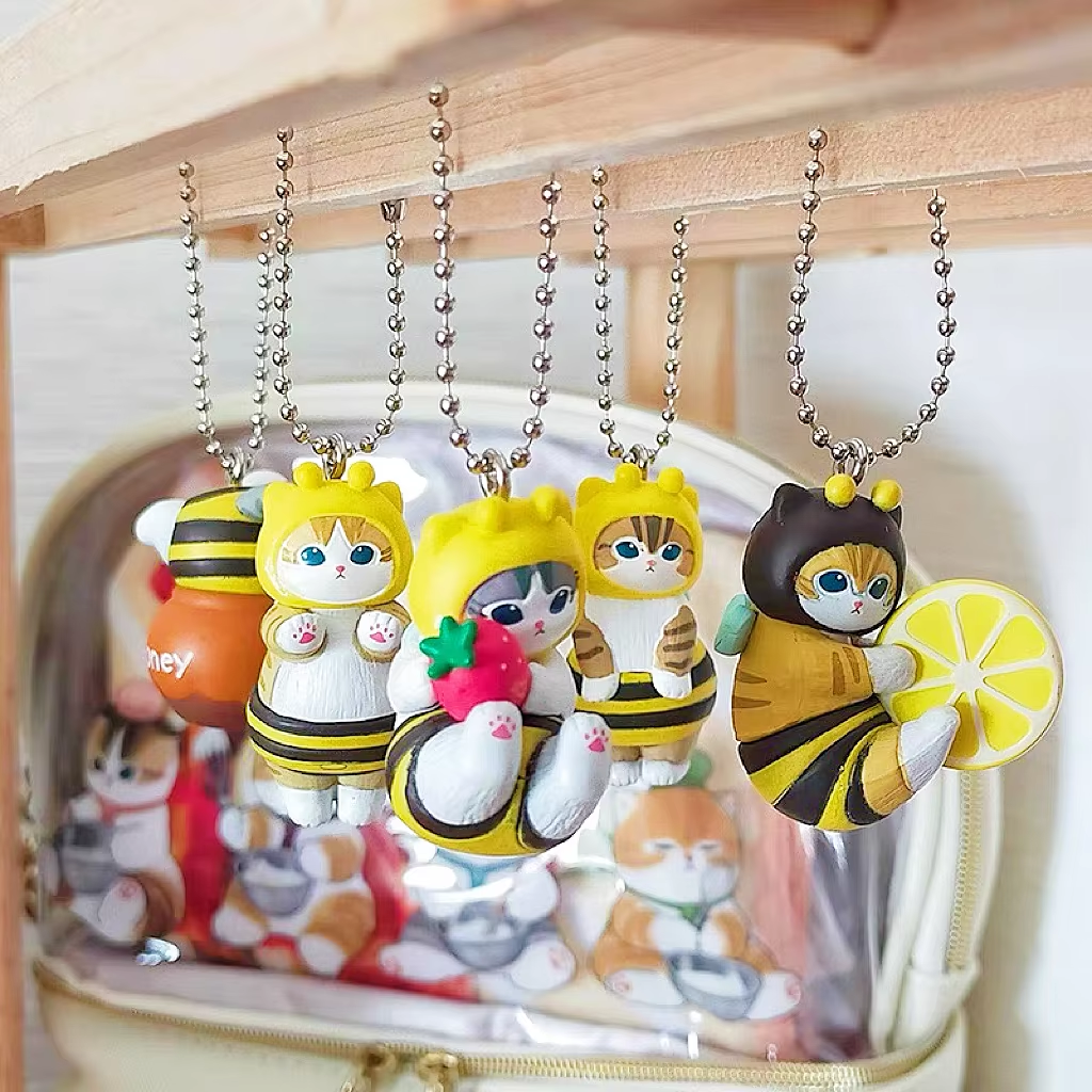 Mofusand Kawaii Cat Keychain B - đánh giá và giá Action Figure Stand