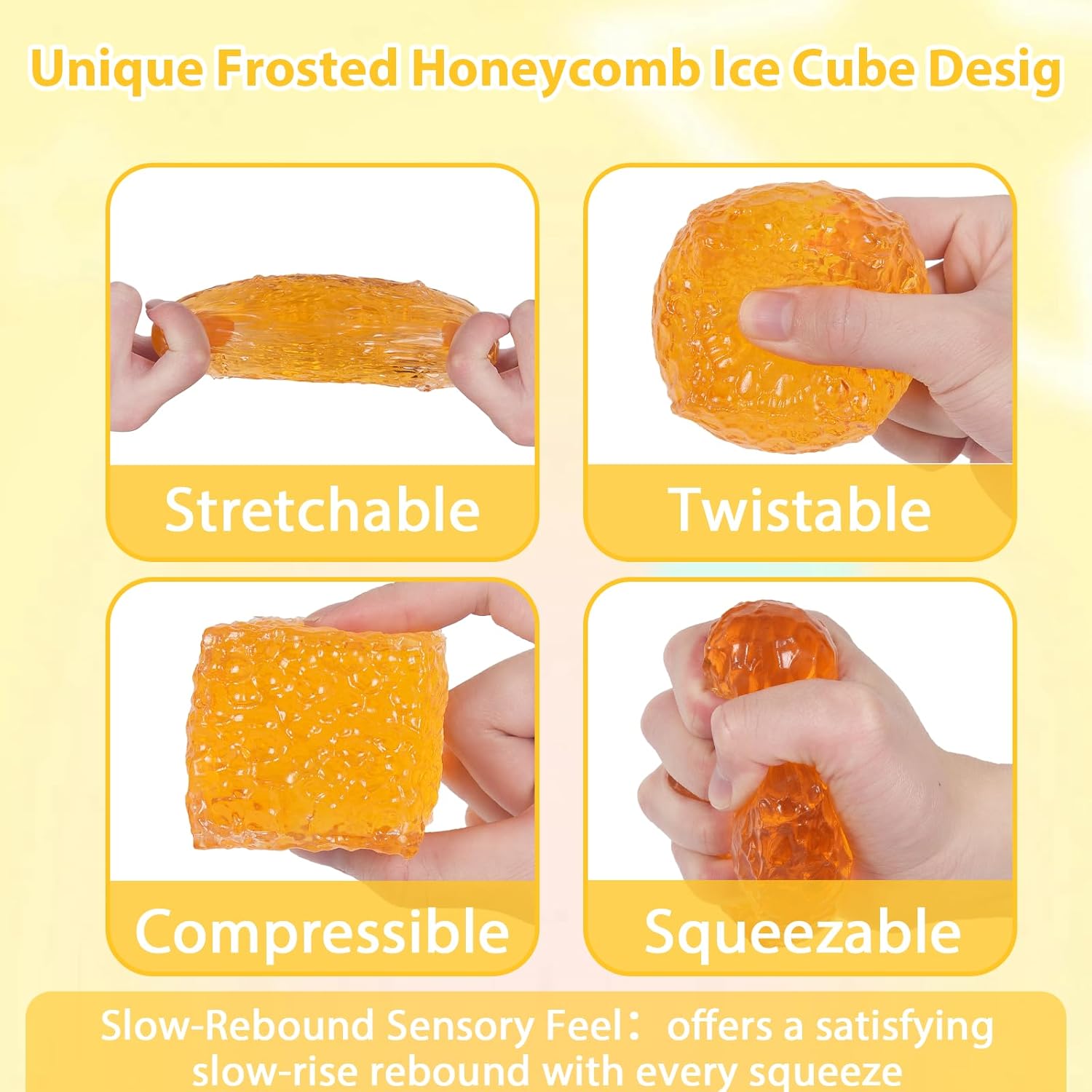 Frosted Honeycomb Ice Cube Squ - đánh giá và giá Fidget Cube Original