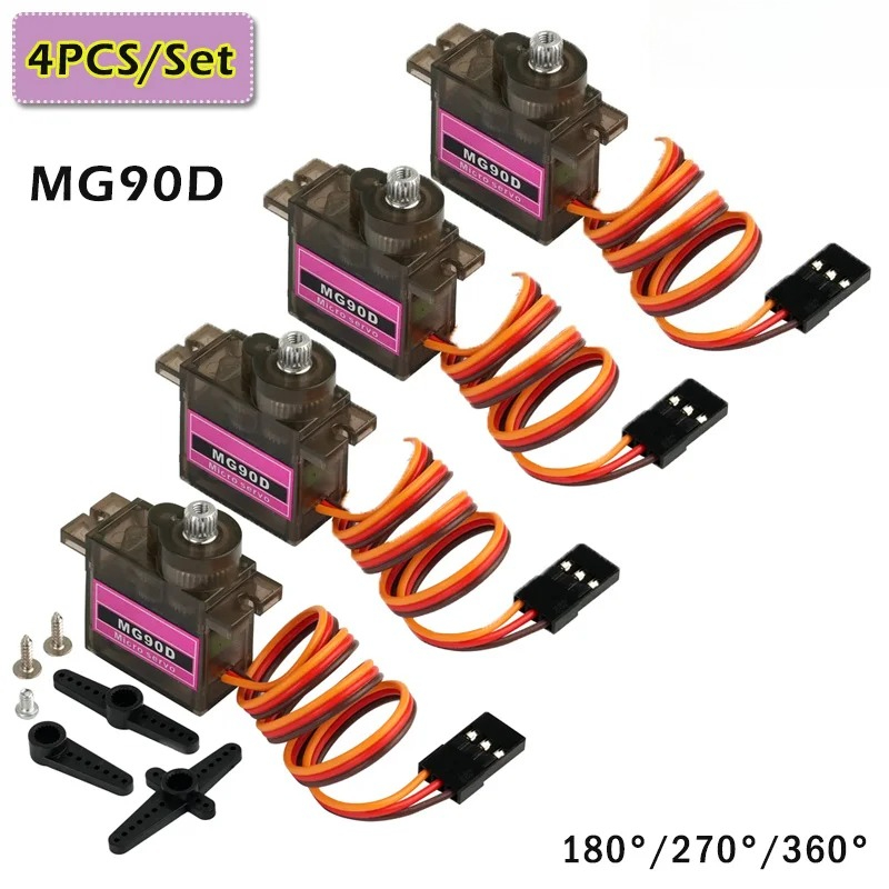 4CPS/Set 9g MG90D Micro Digita - đánh giá và giá Model Airplane Plastic