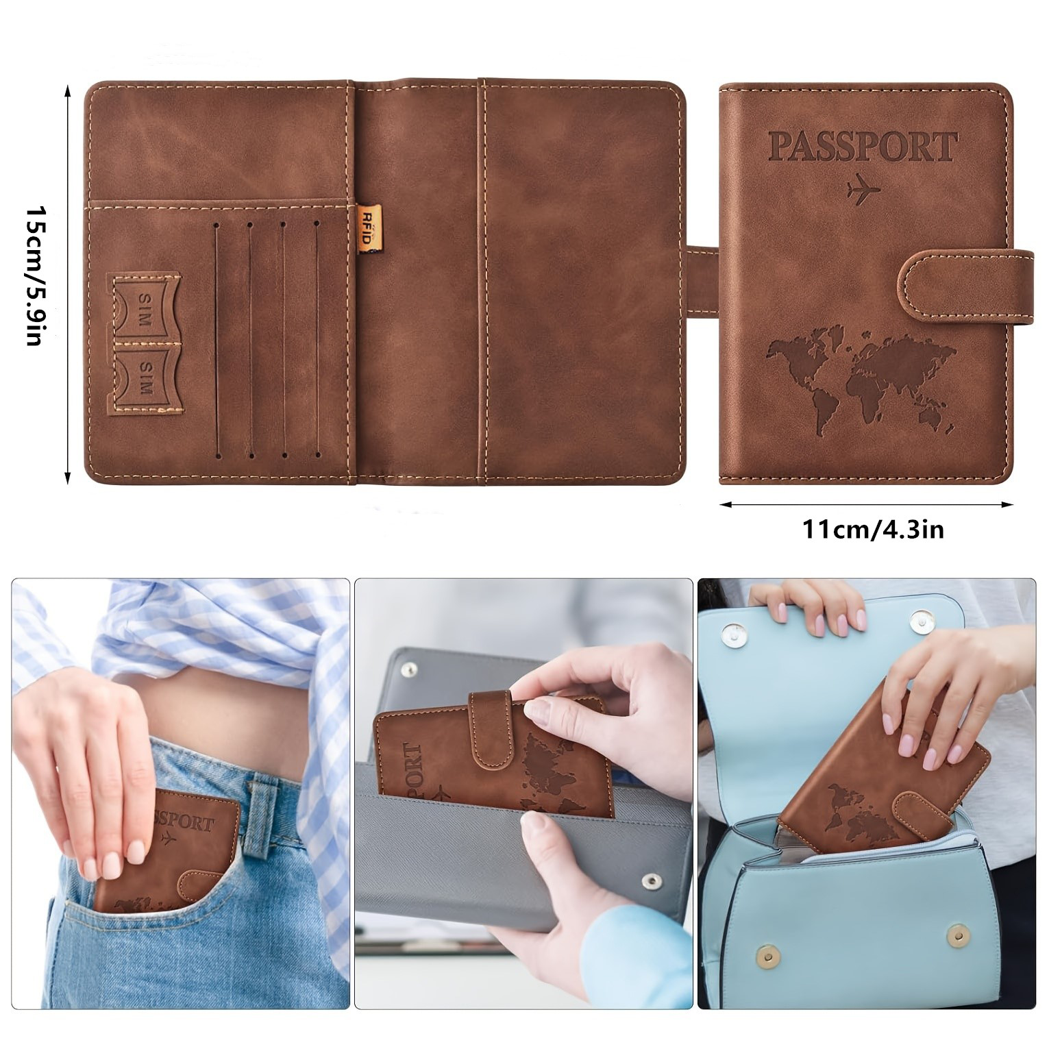 Passport Holder, Passport Cove - đánh giá và giá Card Top Loader
