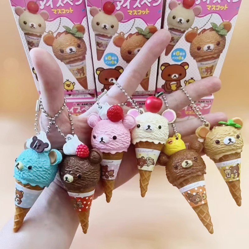 Anime Fiugre Rilakkuma Ice Cre - đánh giá và giá Capsule Toy Gashapon