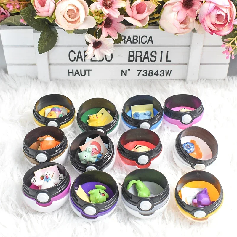 12Pcs Pokemon Figure Pokeball  - đánh giá và giá Vinyl Figure Blank