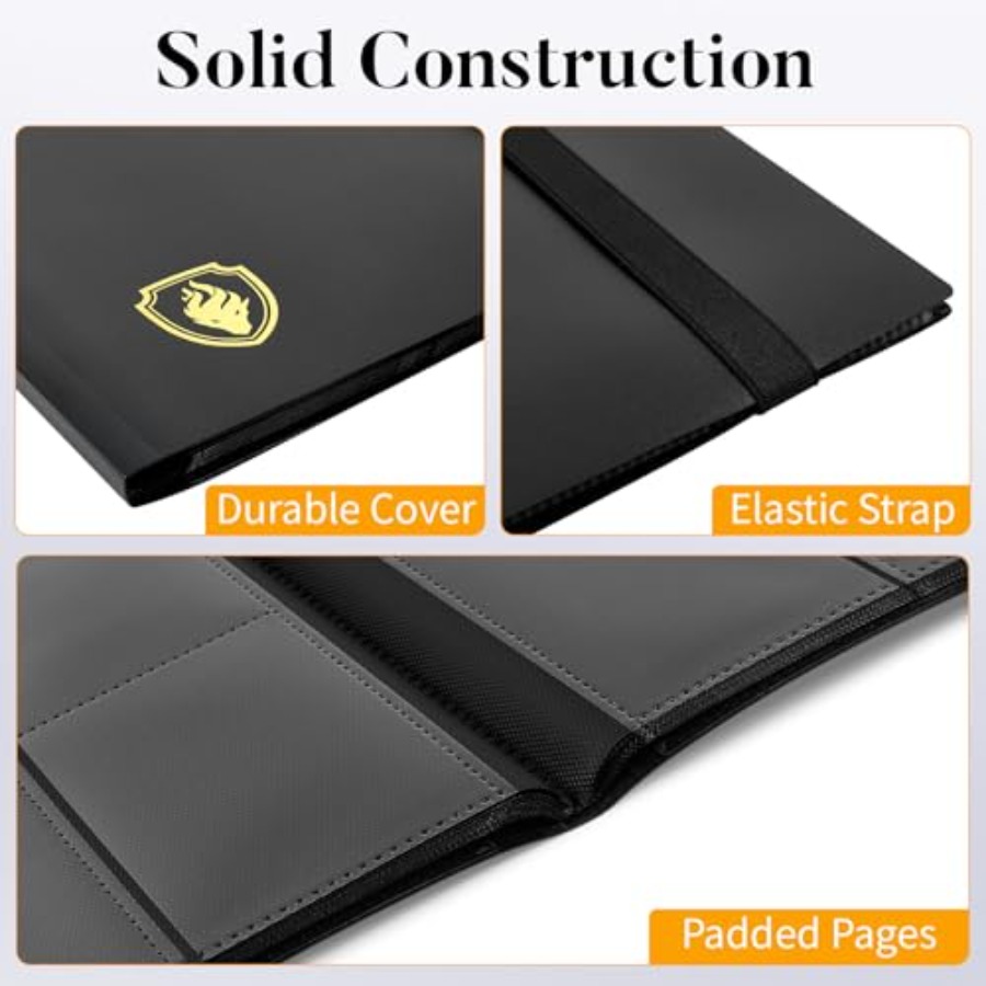 Heavy Duty Card Binder, 9 Pock - đánh giá và giá Trading Card Binder