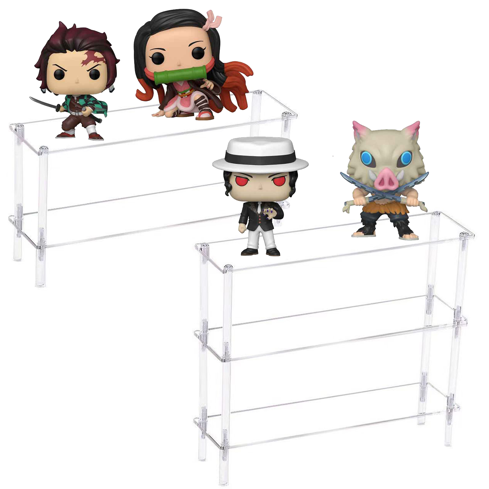 Vertical Acrylic Display Riser - đánh giá và giá Display Risers Set