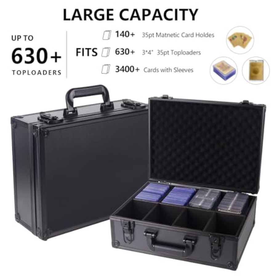 Toploader Storage Box Trading  - đánh giá và giá Card Top Loader