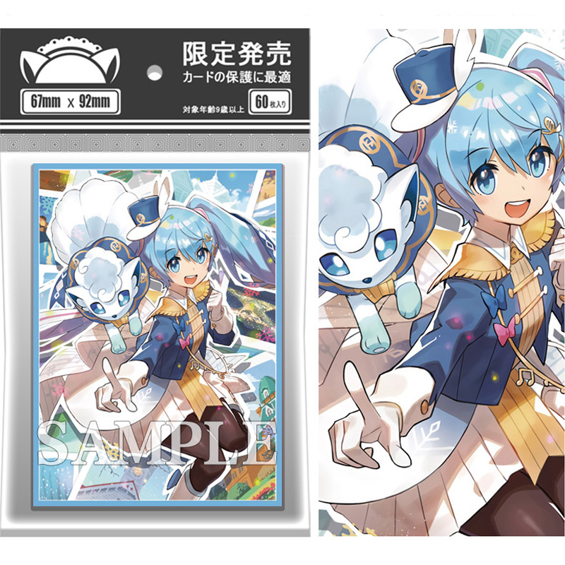 60Pcs/set Hatsune Miku Vulpix  - đánh giá và giá Card Penny Sleeve