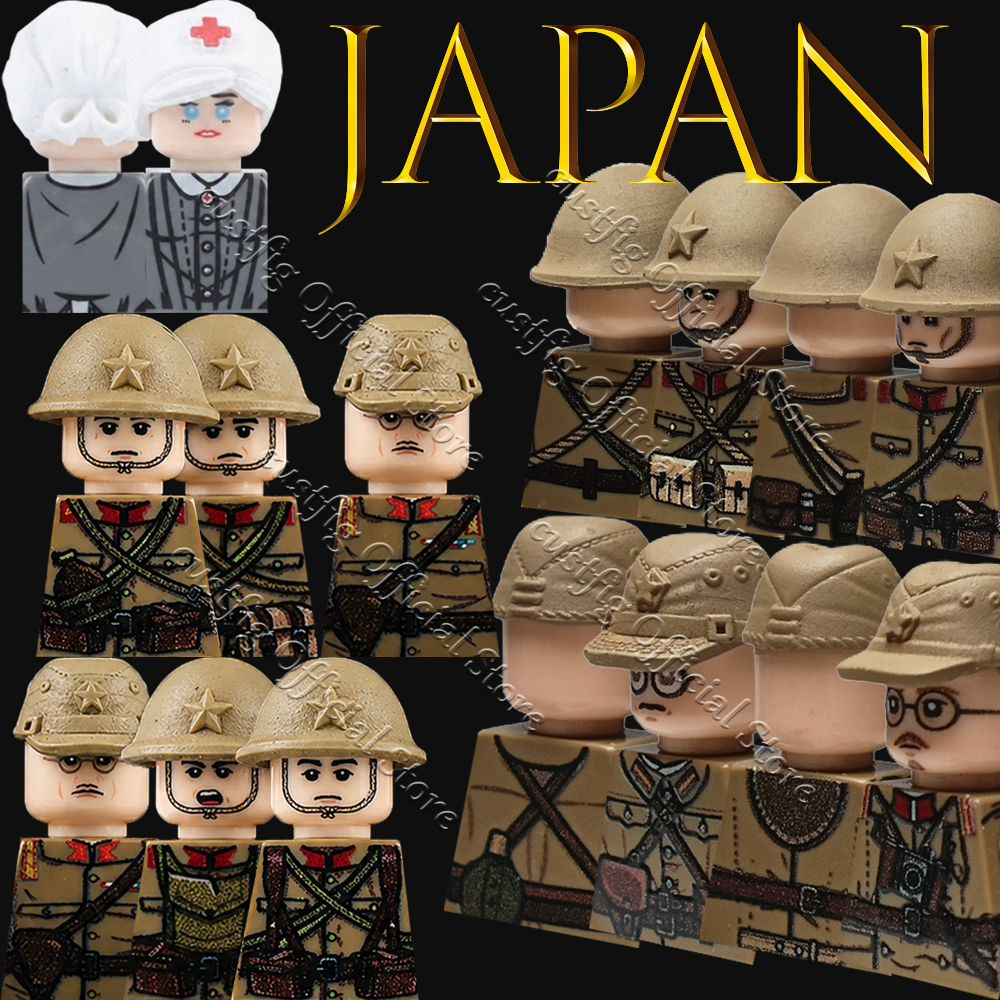 WW2 Military Army Japan Soldie - đánh giá và giá Lego Minifigure Holder