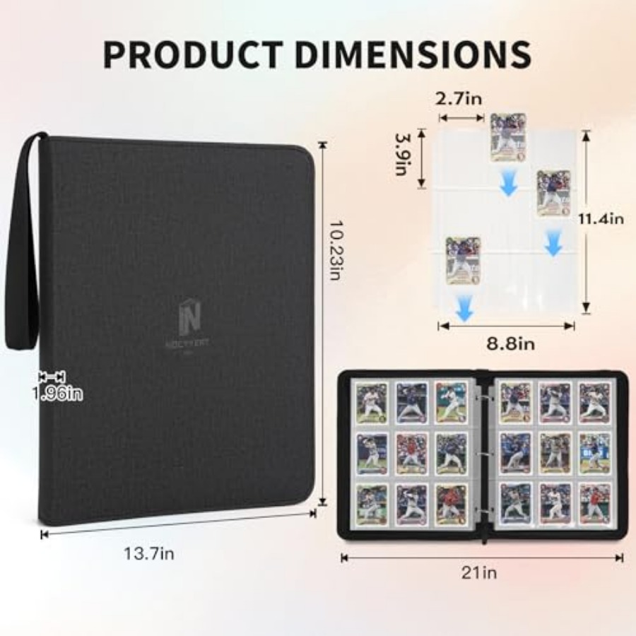 Trading Card Binder, Premium D - đánh giá và giá Trading Card Binder