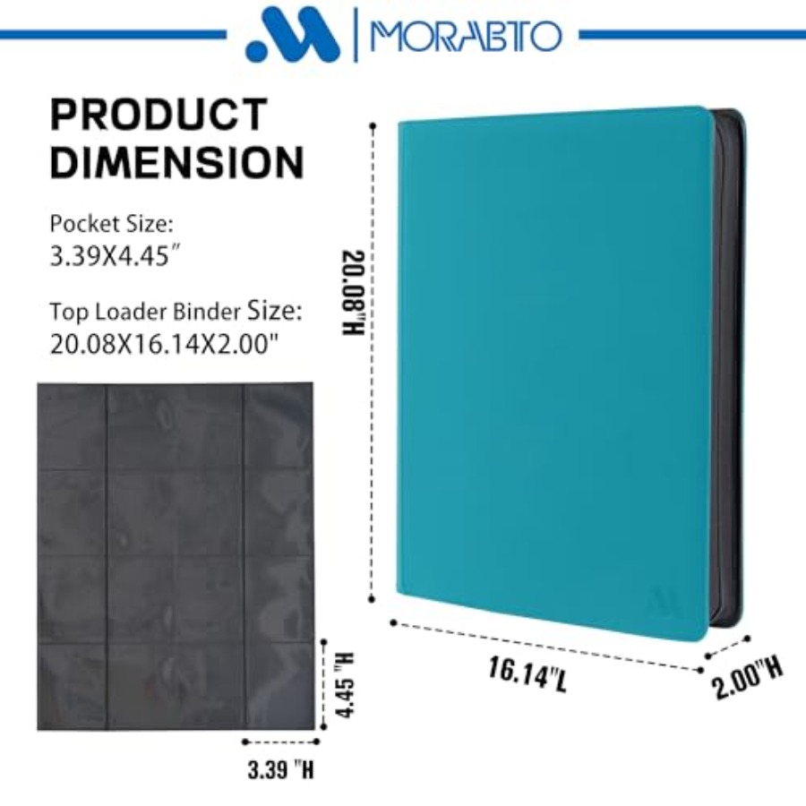 Toploader Binder Holds 640 Top - đánh giá và giá Card Top Loader